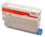 OKI 46490607 Genuine Cyan Toner Cartridge