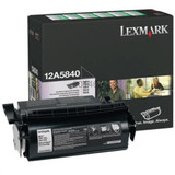 Lexmark 12A5840 Genuine Black Toner Cartridge