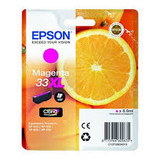 Epson 33XL C13T33634012 Genuine Magenta, Orange Ink Cartridge