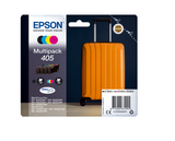Epson Suitcase Multipack Black, Cyan, Magenta, Yellow Ink Cartridges 405 C13T05G6401