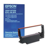 Epson Black, Red Ribbon C43S015376