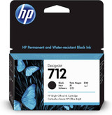 HP  712 3ED70A Black Genuine Ink Cartridge