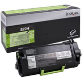 Lexmark Black Toner Cartridge 522H 52D2000