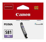 Canon CLI-581PB 2107C001 Genuine Photo Blue, Blue Ink Cartridge