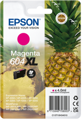 Epson Pineapple High Capacity Magenta Ink Cartridge 604XL C13T10H34010