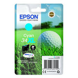 Epson C13T34724010 34XL T3472 Genuine Cyan Ink Cartridge