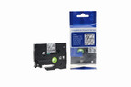 IJT Compatible Brother TZE-121 Black on Clear Label Tape Cassette