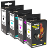 IJT Recycled Brother Black, Cyan, Magenta, Yellow Ink Cartridges LC-421XLBK LC-421XLC LC-421XLM LC-421XLY
