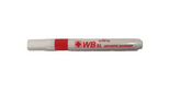 Drywipe Bullet Tip Marker Red Pk 10