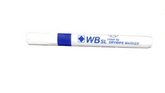 Drywipe Chisel Tip Marker Blue Pk 10