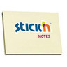 Stick'N Pastel Sticky Notes  Yellow 38 x 51mm Pk 12