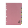 A4 20-Part Subject Divider