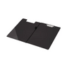 PVC Foldover A4 Clipboard Black