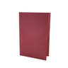 Exacompta Square Cut Folder Foolscap Red