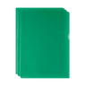 Cut Flush Folder A4 90 micron Green