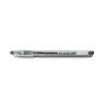 Gel Pens Transparent Barrel Medium Tip Black