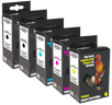 IJT Recycled Epson Multipack Black Photo Black Cyan Magenta Yellow Ink Cartridges T02G1 T02H1 T02H2 T02H3 T02H4