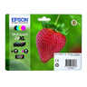 Epson 29XL T2996 C13T29964012 Genuine Multipack, Black, Cyan, Magenta, Yellow Ink Cartridge