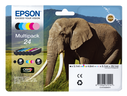 Epson C13T24284011 Genuine Multipack, Black, Light Cyan, Cyan, Light Magenta, Magenta, Yellow Ink Cartridge