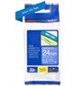 Brother TZE-555 White on Blue Label Tape Cassette