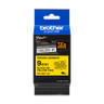 Brother TZE-S621 Black on Yellow Lamination Tape