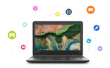 Lenovo Chromebook 300E G2 Intel Celeron Processor 4GB RAM 64GB SSD 11 Inch Chrome OS Flex Laptop