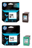 HP SD449EE Genuine Multipack, Black, Tri-Colour Ink Cartridge