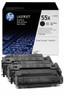 HP 55XD CE255XD Genuine Black Toner Cartridge