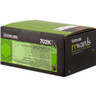 Lexmark 702K 70C20K0 Genuine Black Toner Cartridge