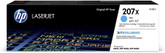 HP 207X W2211X Cyan Genuine Toner Cartridge