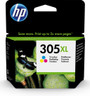 HP 305XL Ink Cartridge Tri-Colour High Capacity Original