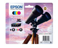 Epson 502XL C13T02W64010 Genuine Multipack, Black, Cyan, Magenta, Yellow Ink Cartridge