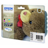 Epson T0615 T061540 Genuine Multipack, Black, Cyan, Magenta, Yellow Ink Cartridge