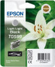Epson T059940 C13T05994010 Genuine Light Black, Black Ink Cartridge