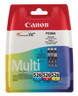 Canon CLI-526CMY 4541B006AA Genuine Multipack, Cyan, Magenta, Yellow Ink Cartridge