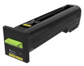 Lexmark 72K20Y0 Genuine Yellow Toner Cartridge