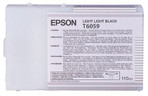 Epson C13T605900 T6059 Genuine Light Black, Black Ink Cartridge