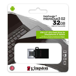 Kingston 32GB DataTraveler microDuo G2 USB 3.0 Pen Drive Memory Stick