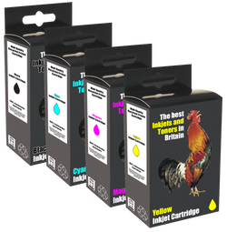 IJT Recycled Epson Apple 4 Ink Multipack Black, Cyan, Magenta, Yellow Ink Cartridges T1295 C13T12954012