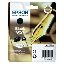 Epson T1631 C13T16314012 Genuine Black Ink Cartridge