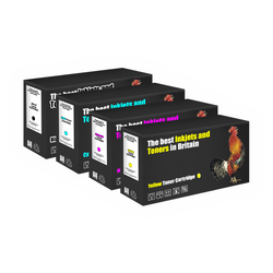IJT Recycled Dell 593-102 High Capacity 4 Toner Cartridge Multipack