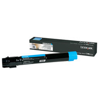 Lexmark X950X2CG Cyan Genuine Toner Cartridge