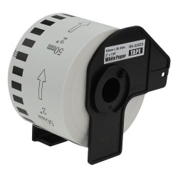 IJT Compatible Brother DK-22223 Black on White Continuous Tape