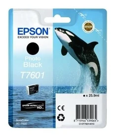 Epson C13T76014010 Genuine Black Ink Cartridge