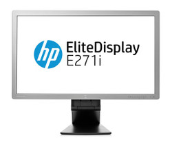 HP EliteDisplay E271i 27" Full HD IPS Widescreen 16:9 HD LED Monitor - DisplayPort, DVI, VGA