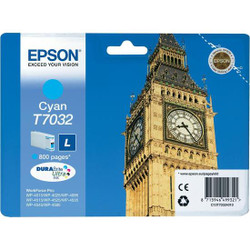 Epson T7032 C13T70324010 Genuine Cyan Ink Cartridge