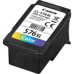 Canon CL-576XL 5441C001 Genuine Cyan, Magenta, Yellow Ink Cartridge