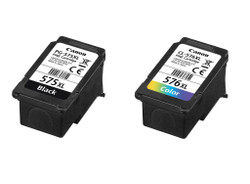 Canon PG-575XL 5437C001 CL-576XL 5441C001 Genuine Black, Cyan, Magenta, Yellow Ink Cartridge