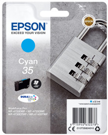 Epson C13T35824010 35 T3582 Genuine Cyan Ink Cartridge