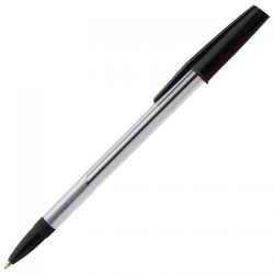 Ballpoint Pen Medium Black 50 PK
